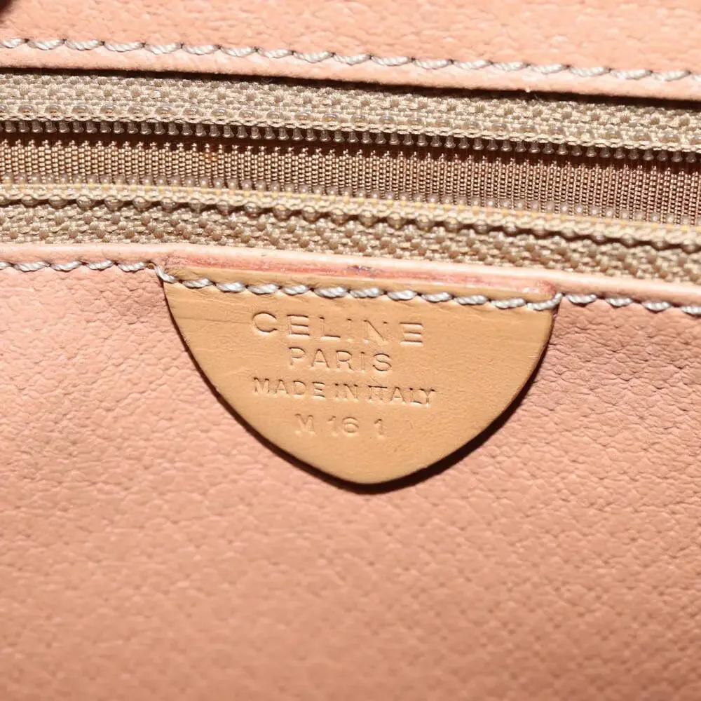 CELINE Macadam Canvas Tote Bag Pvc Brown - Picture 12 of 16